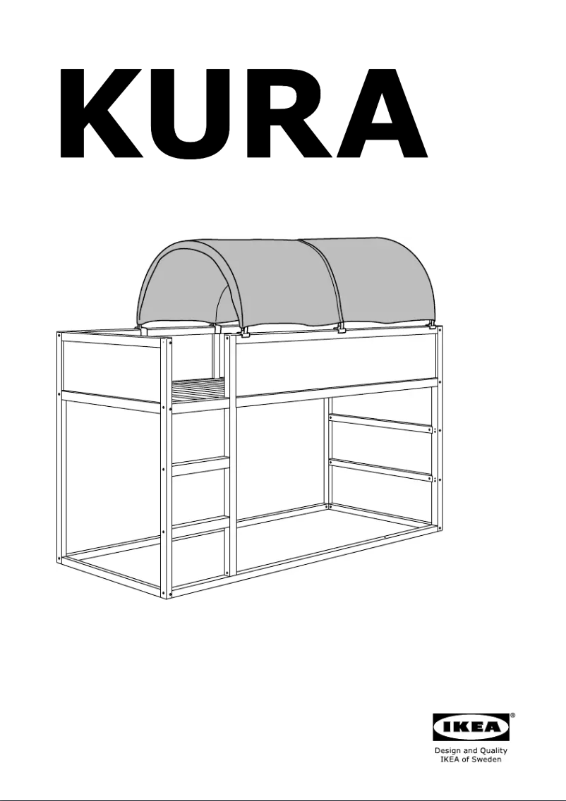Page 1 de la notice Manuel utilisateur Ikea KURA