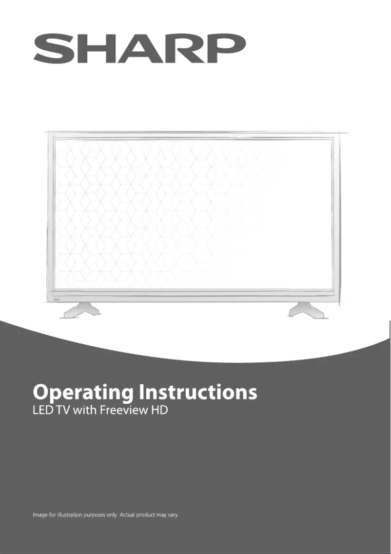 Page 1 de la notice Manuel utilisateur Sharp 32BB2IW