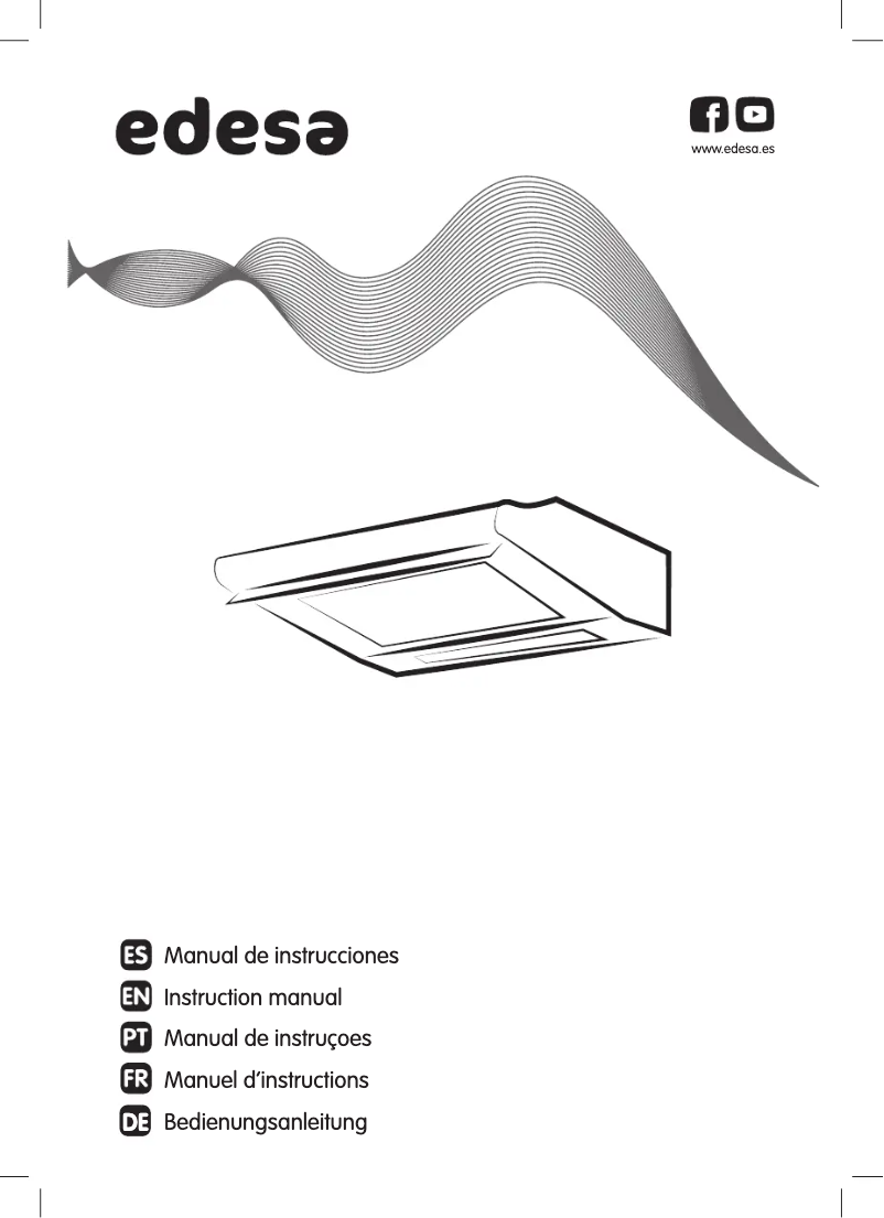 Page 1 de la notice Manuel utilisateur Edesa ECS-6213 X