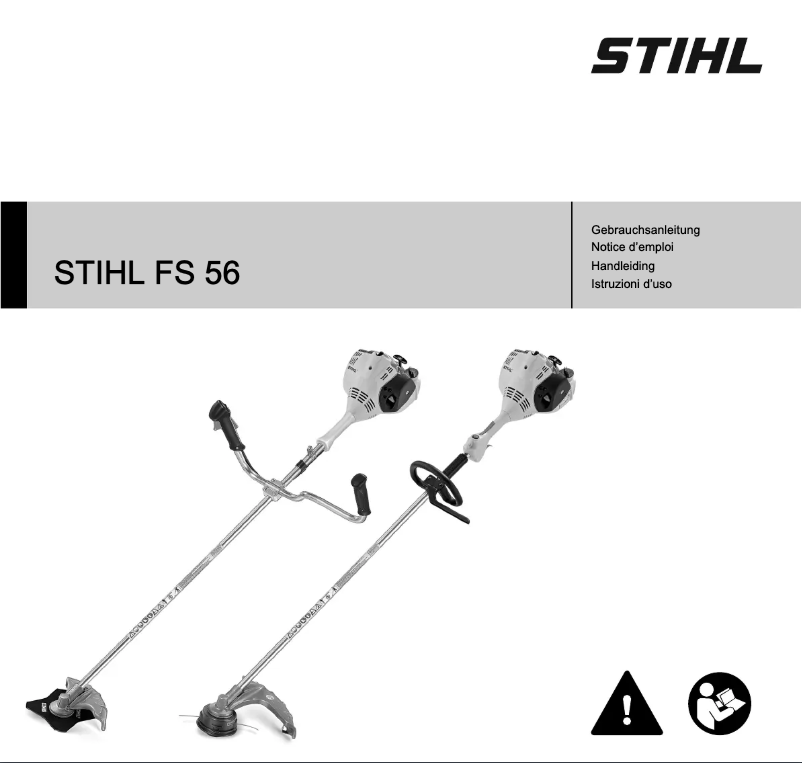 Page 1 de la notice Manuel utilisateur Stihl FS 56