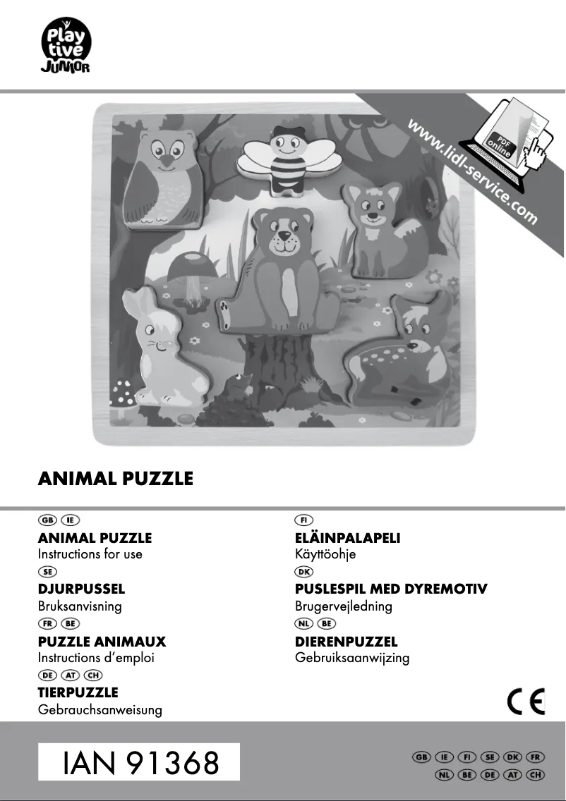 Página 1 del manual Manual de usuario Playtive IAN 91368