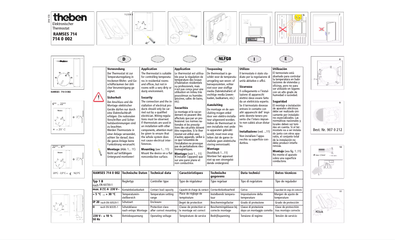 Página 1 del manual Manual de usuario Theben Ramses 714-11