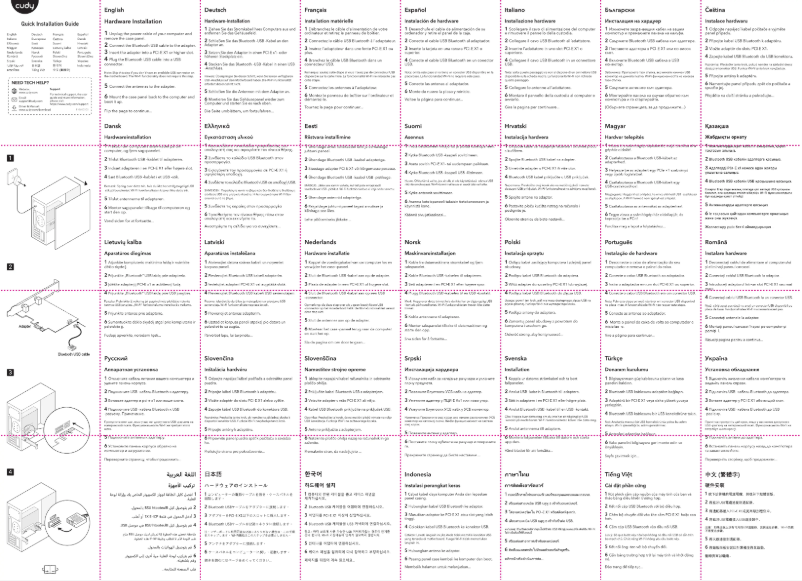 Página 1 del manual Manual de usuario Cudy WE9300S