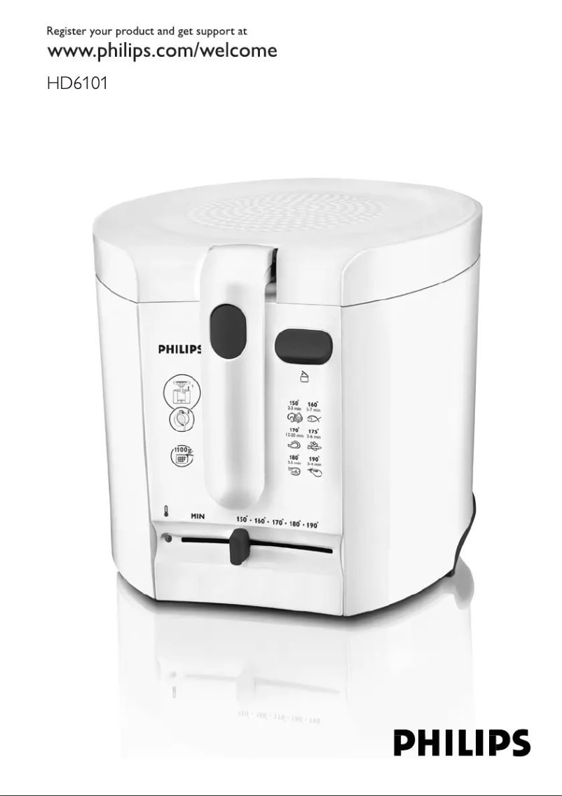 Página 1 del manual Manual de usuario Philips HD6101