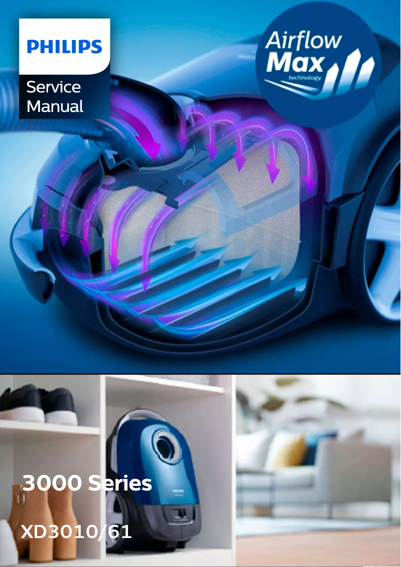 Page 1 de la notice Manuel utilisateur Philips 3000 Series XD3010