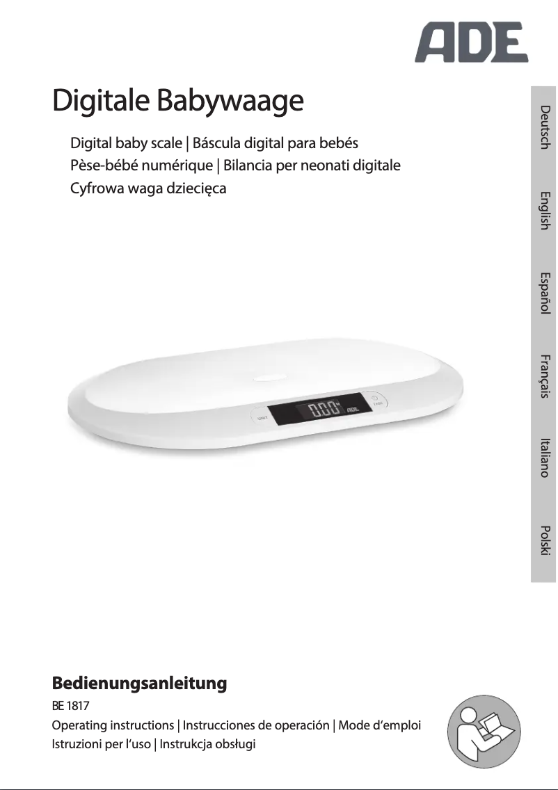 Page 1 de la notice Manuel utilisateur ADE BE 1817