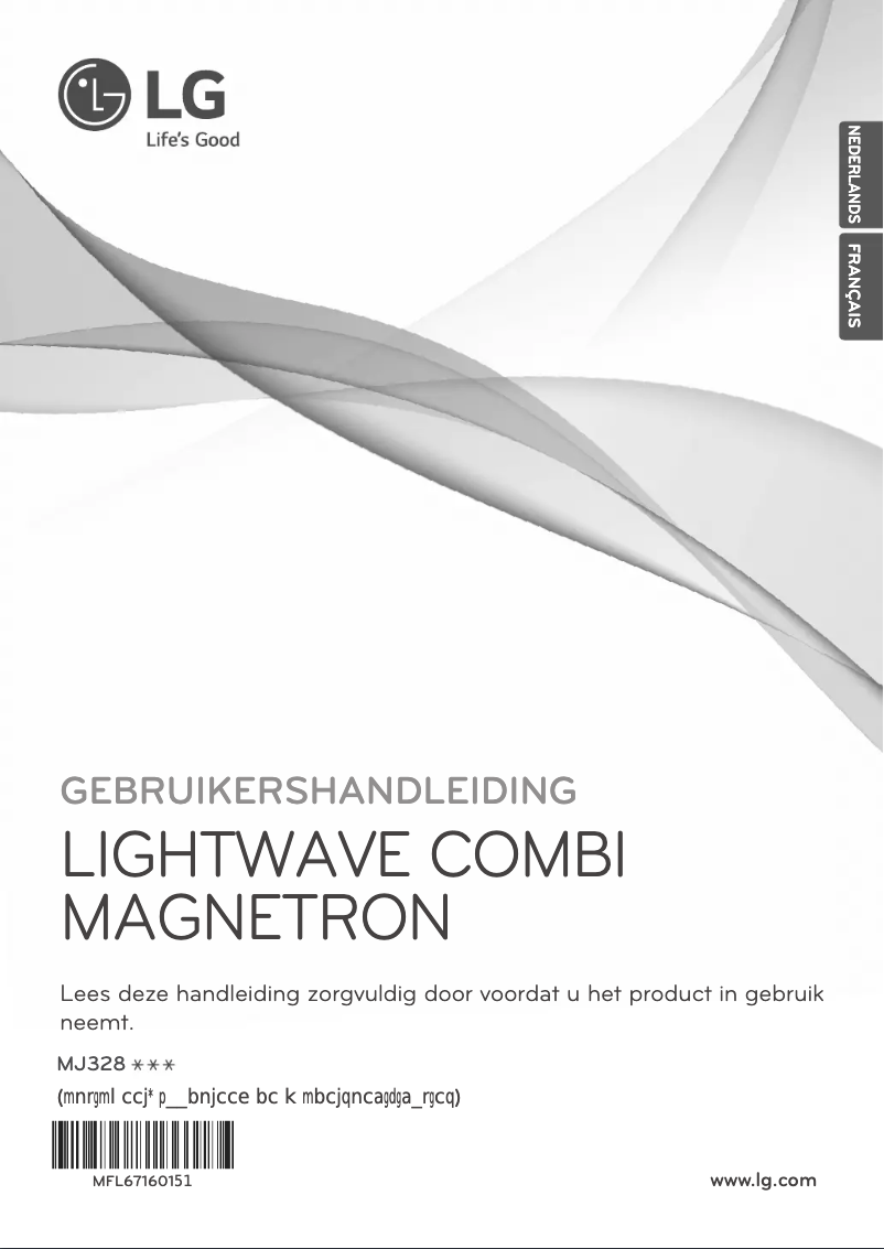 Page 1 de la notice Manuel utilisateur LG MJ3281CBS