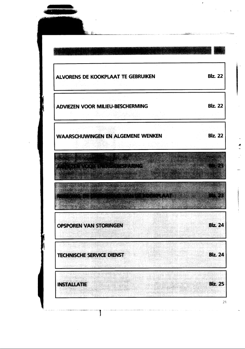 Página 1 del manual Manual de usuario Ignis AKF 595 IX