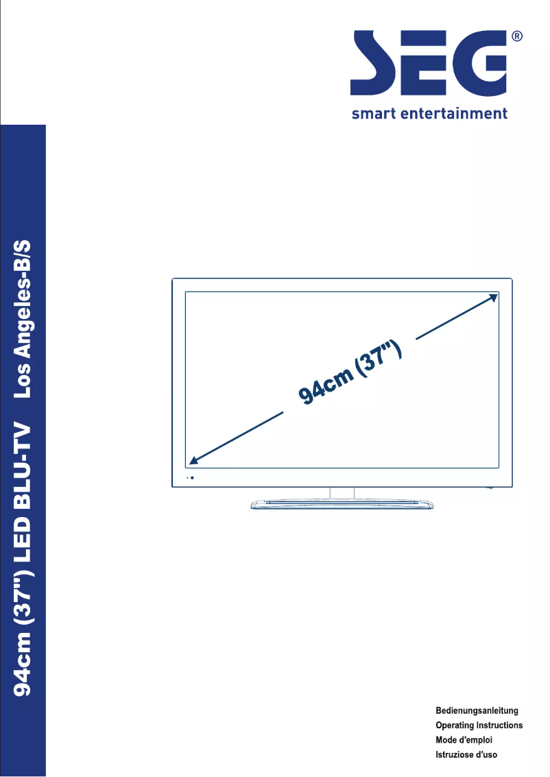 Page 1 de la notice Manuel utilisateur SEG Los Angeles-B