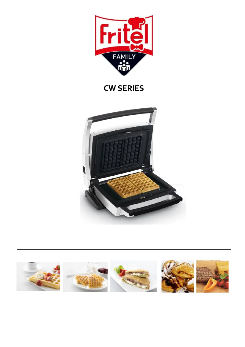 Page 1 de la notice Manuel utilisateur Fritel CW 2437