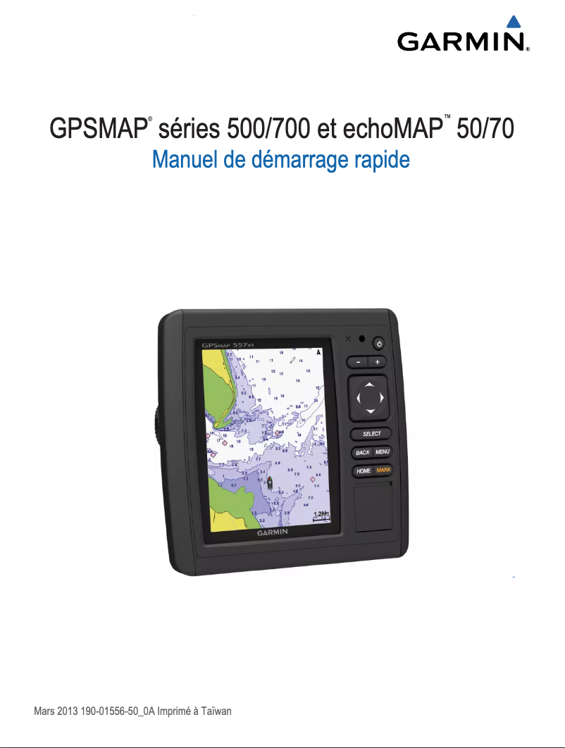 Página 1 del manual Manual de usuario Garmin GPSMAP 721
