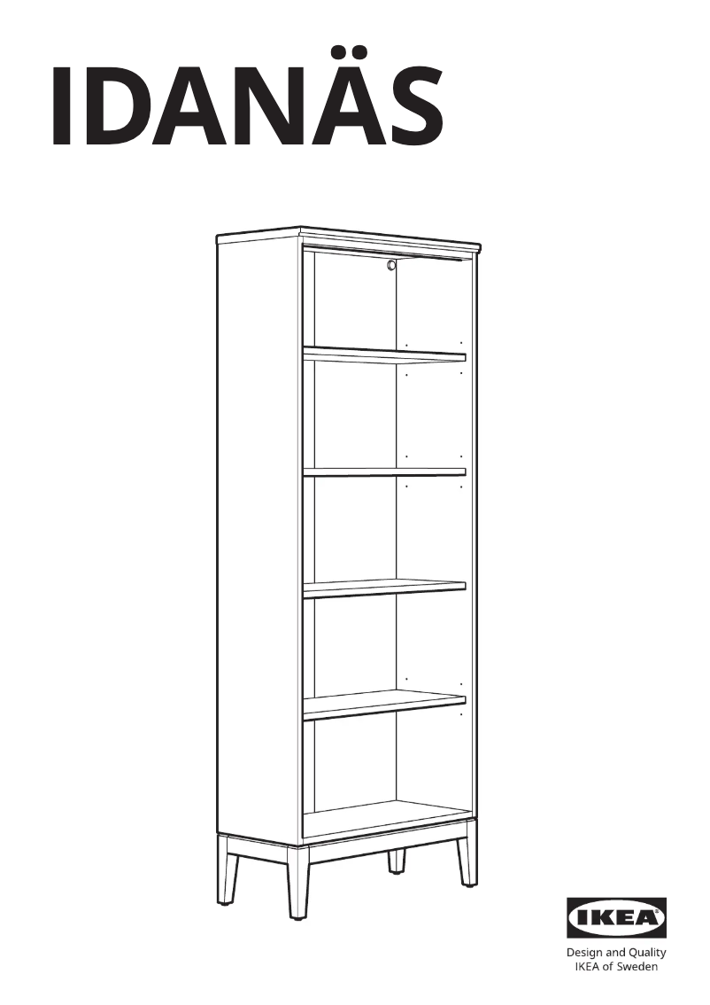 Página 1 del manual Manual de usuario Ikea IDANÄS 804.878.27