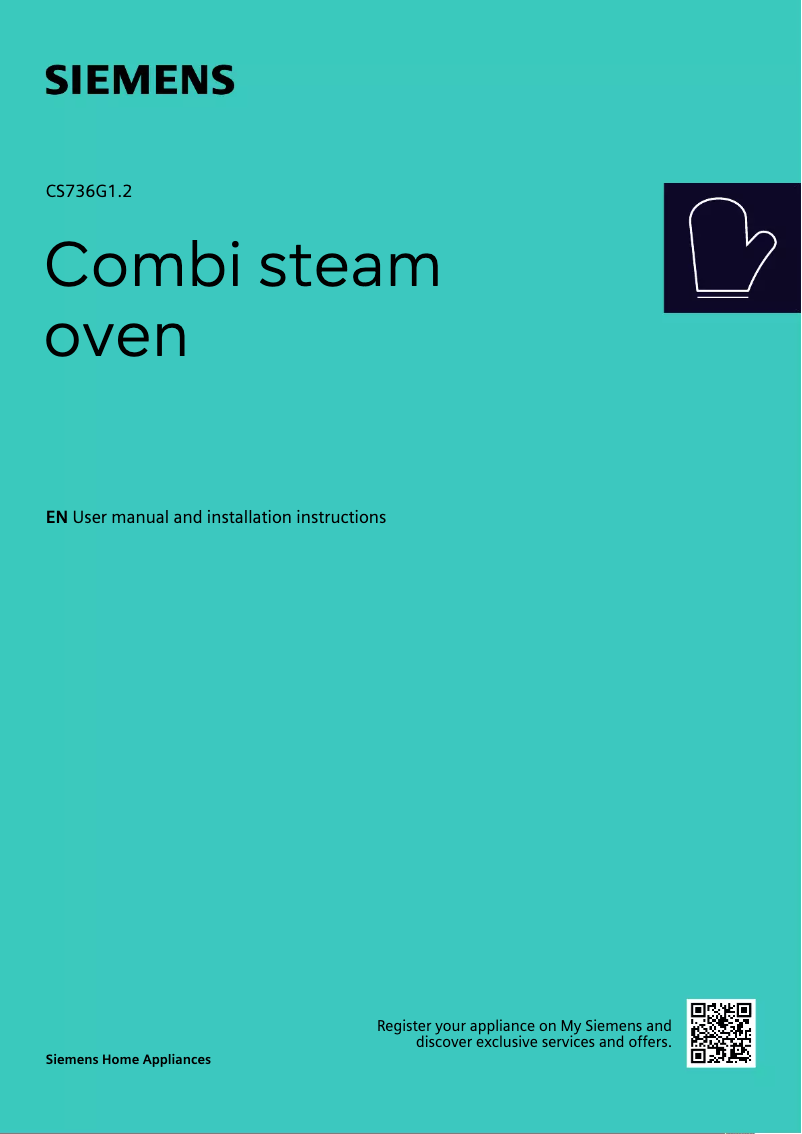 Page 1 de la notice Manuel utilisateur Siemens CS736G1B2