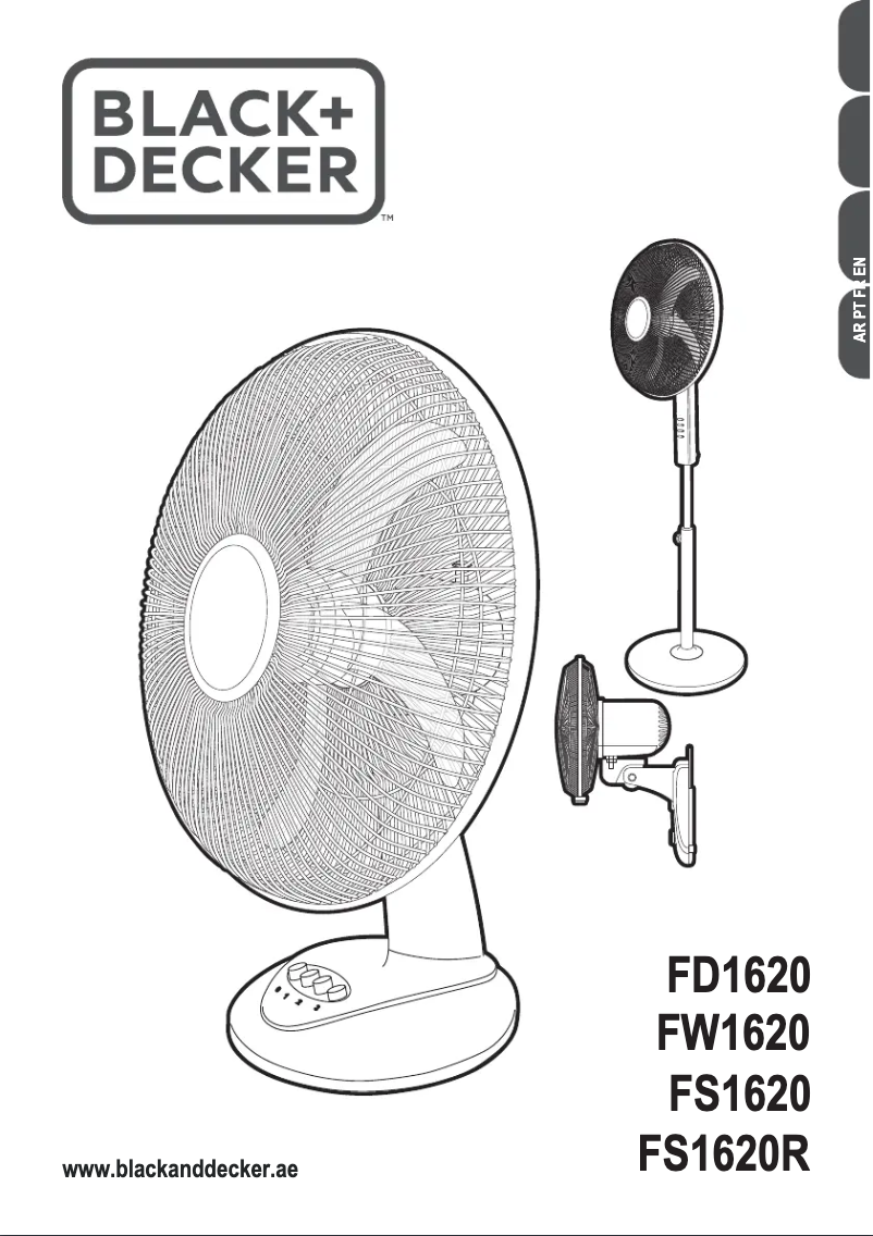 Página 1 del manual Manual de usuario Black & Decker FS1620R