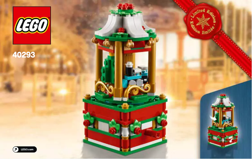 Página 1 del manual Manual de usuario Lego Christmas Carousel 40293