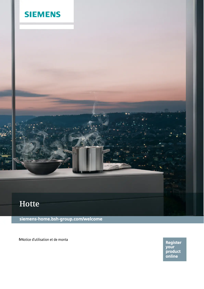 Page 1 de la notice Manuel utilisateur Siemens LC97FMP60