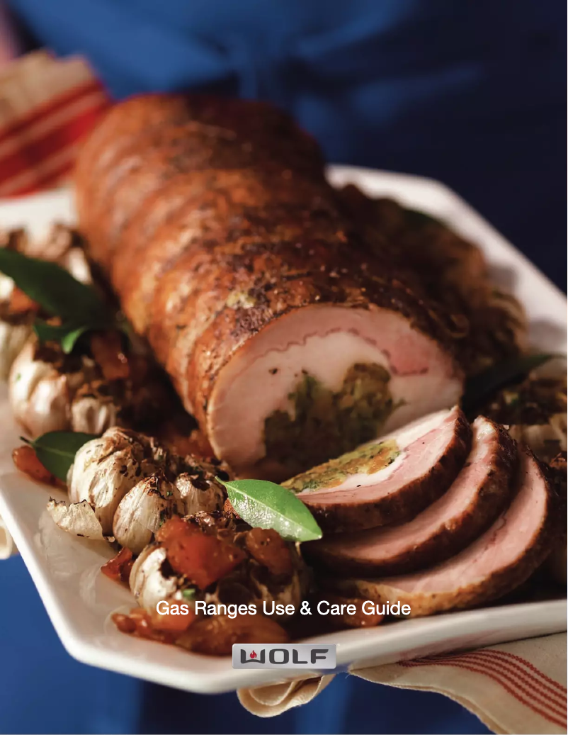 Page 1 de la notice Manuel d'utilisation et d'entretien Wolf GR364C