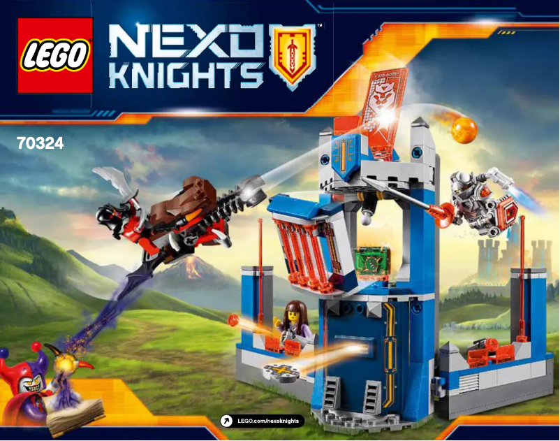 Page 1 de la notice Manuel utilisateur Lego Nexo Knights 70324