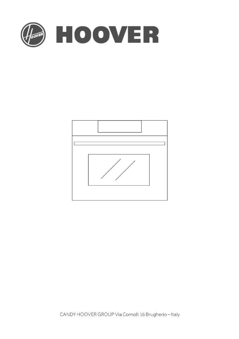 Page 1 of the manual User Manual Hoover HSO45C5S4