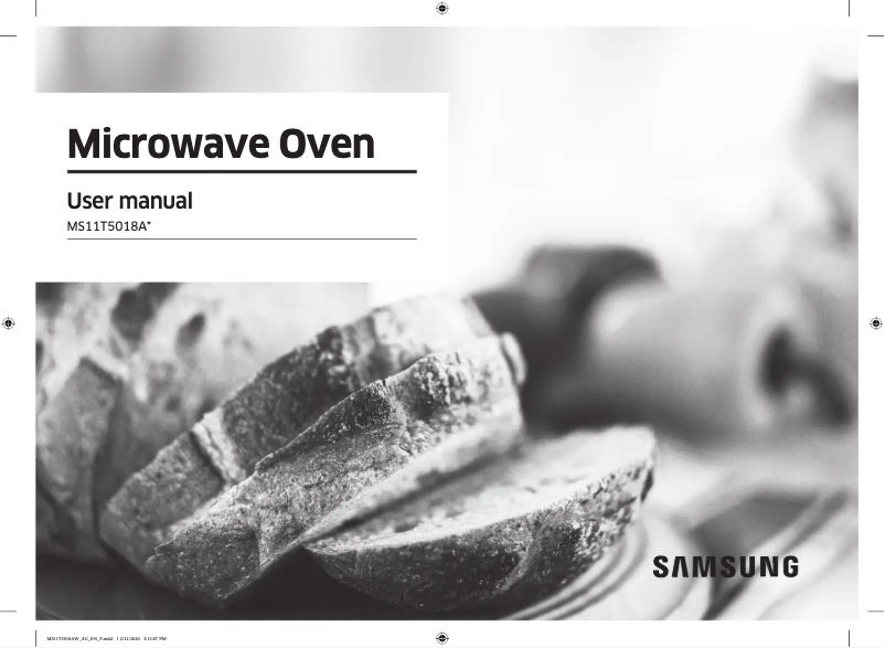 Página 1 del manual Manual de usuario Samsung MS11T5018AC