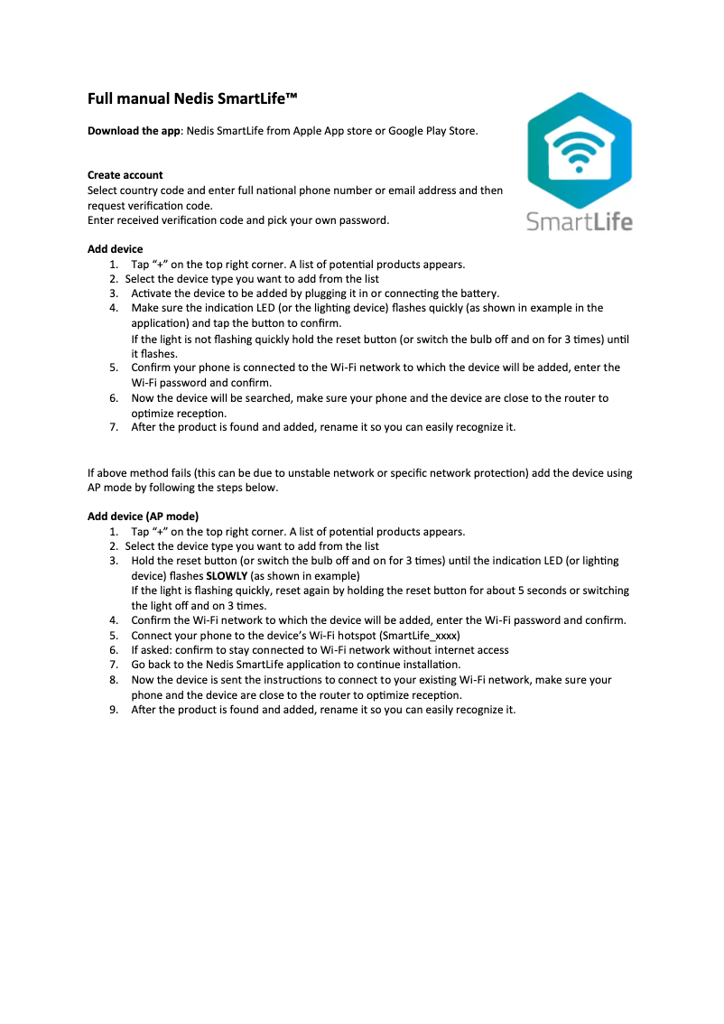 Page 1 de la notice Manuel utilisateur Nedis WIFICI20CGY