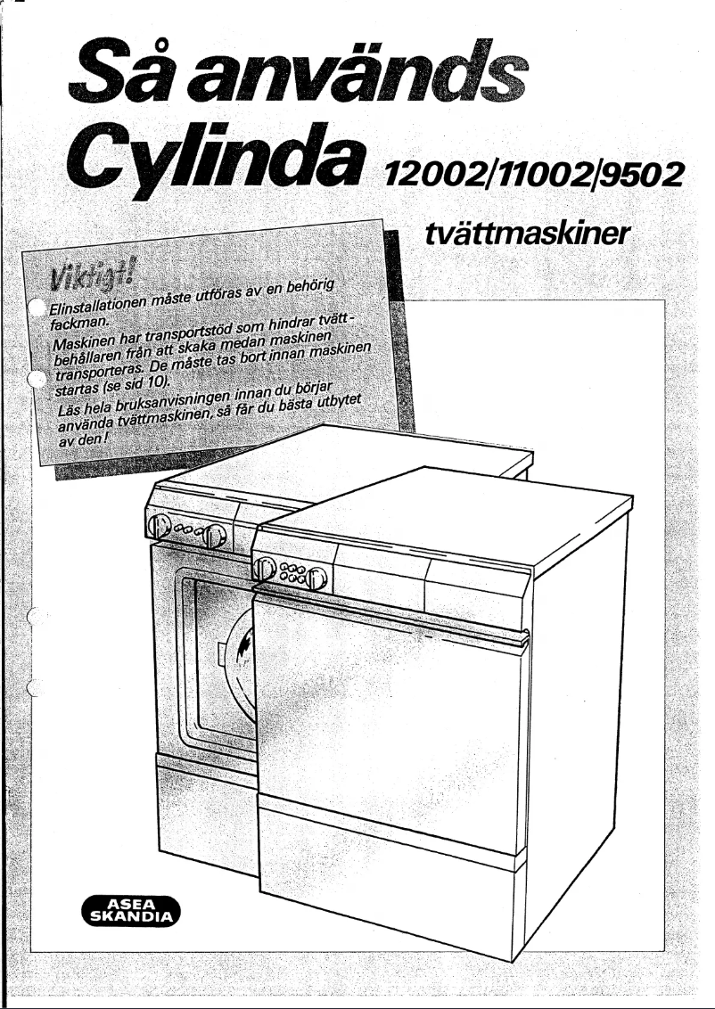 Página 1 del manual Manual de usuario Cylinda 12002