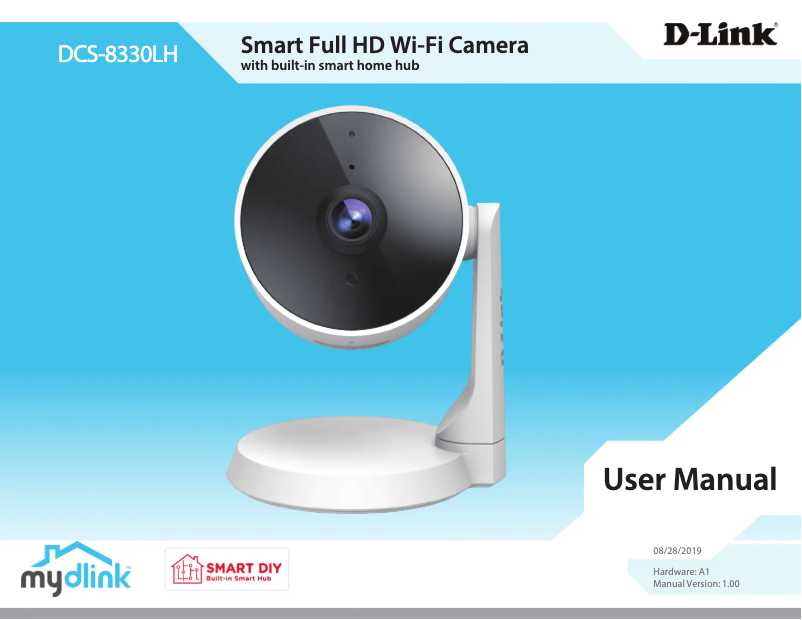 Page 1 de la notice Manuel utilisateur D-Link DCS-8330LH