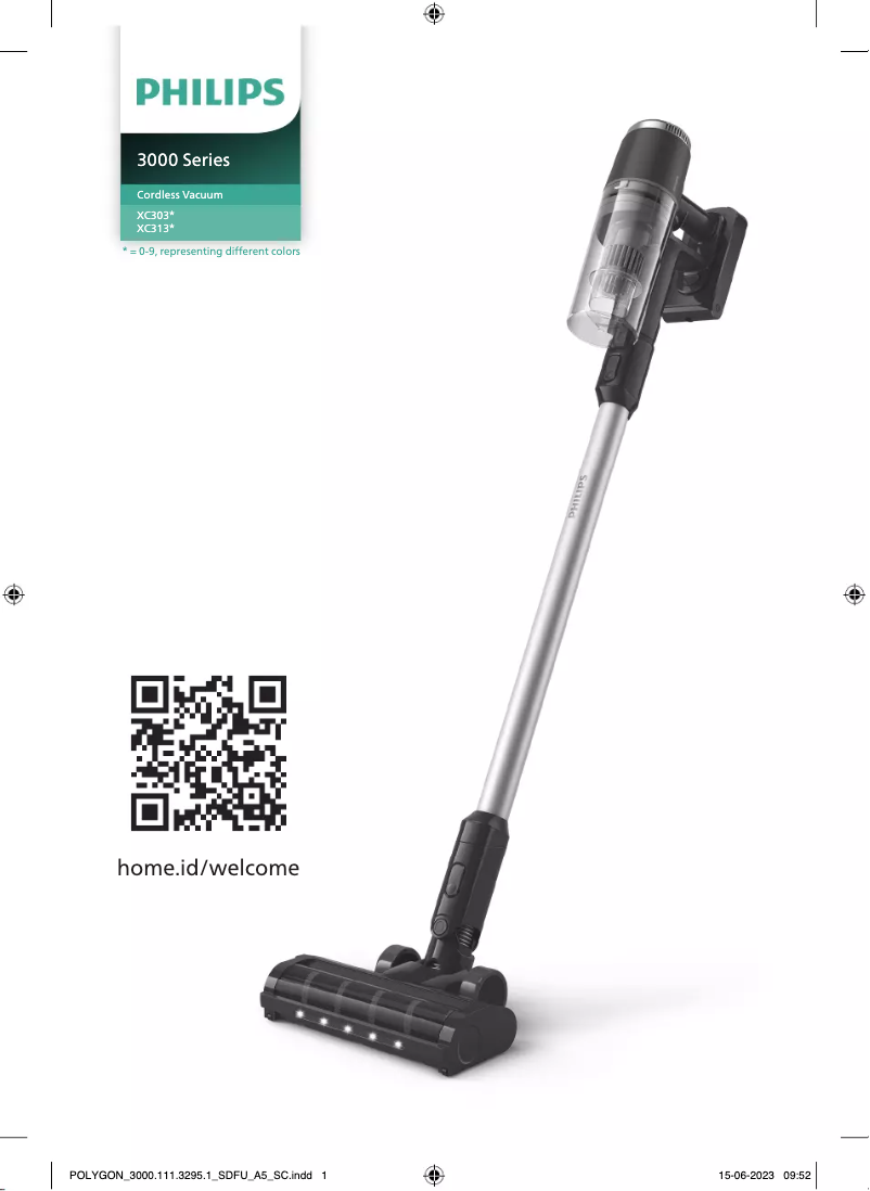 Page n°1 - Manuel utilisateur Philips 3000 Series XC3033