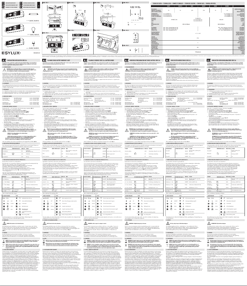 Página 1 del manual Manual de usuario Esylux SLA FLPi