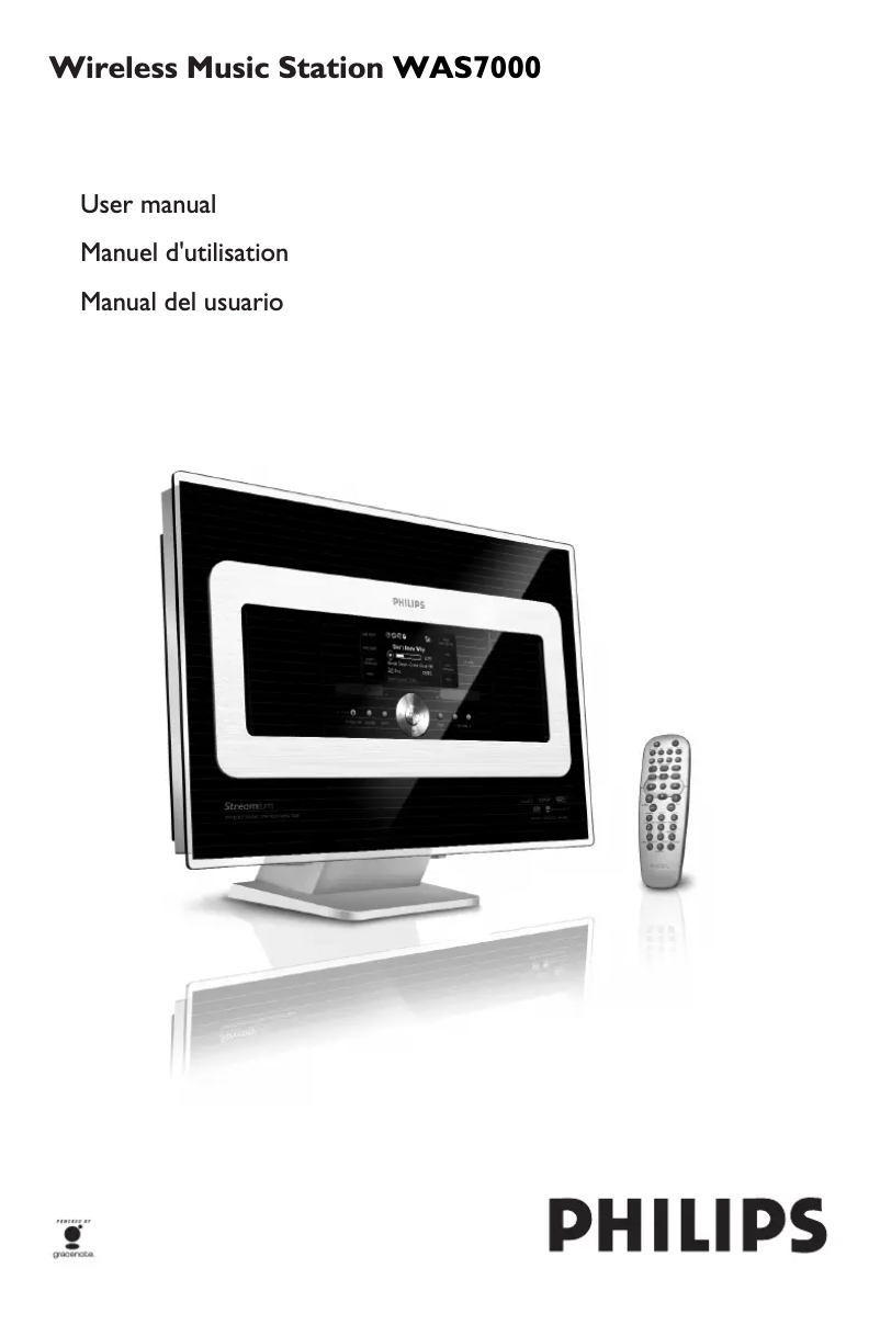 Page n°1 - Manuel utilisateur Philips WAS7000