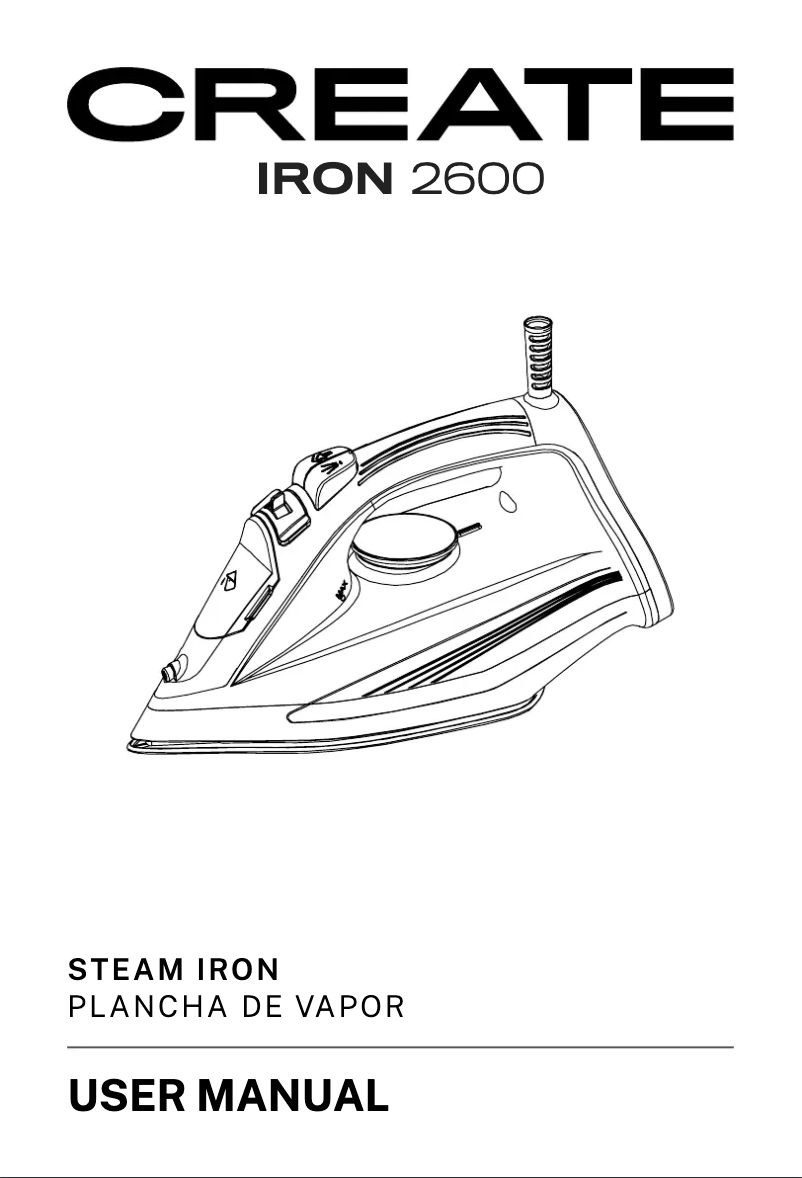 Page 1 de la notice Manuel utilisateur Create IRON 2600