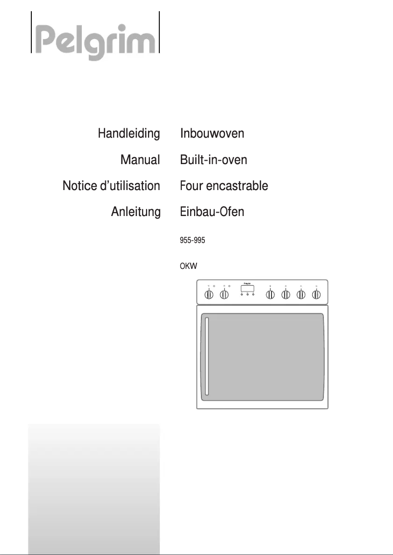 Page 1 de la notice Manuel utilisateur Pelgrim OKW 975