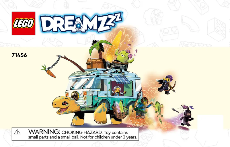 Page 1 de la notice Manuel utilisateur Lego Dreamzzz 71456