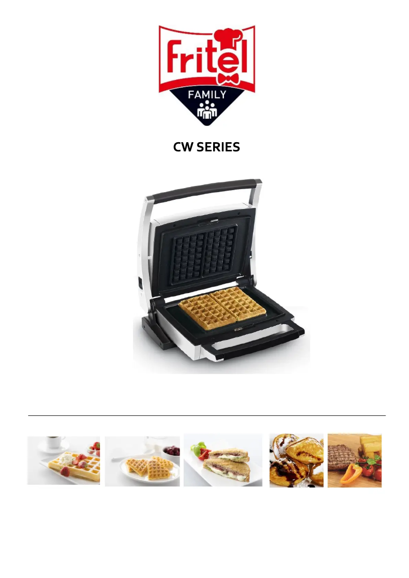 Page 1 de la notice Manuel utilisateur Fritel CW 2447