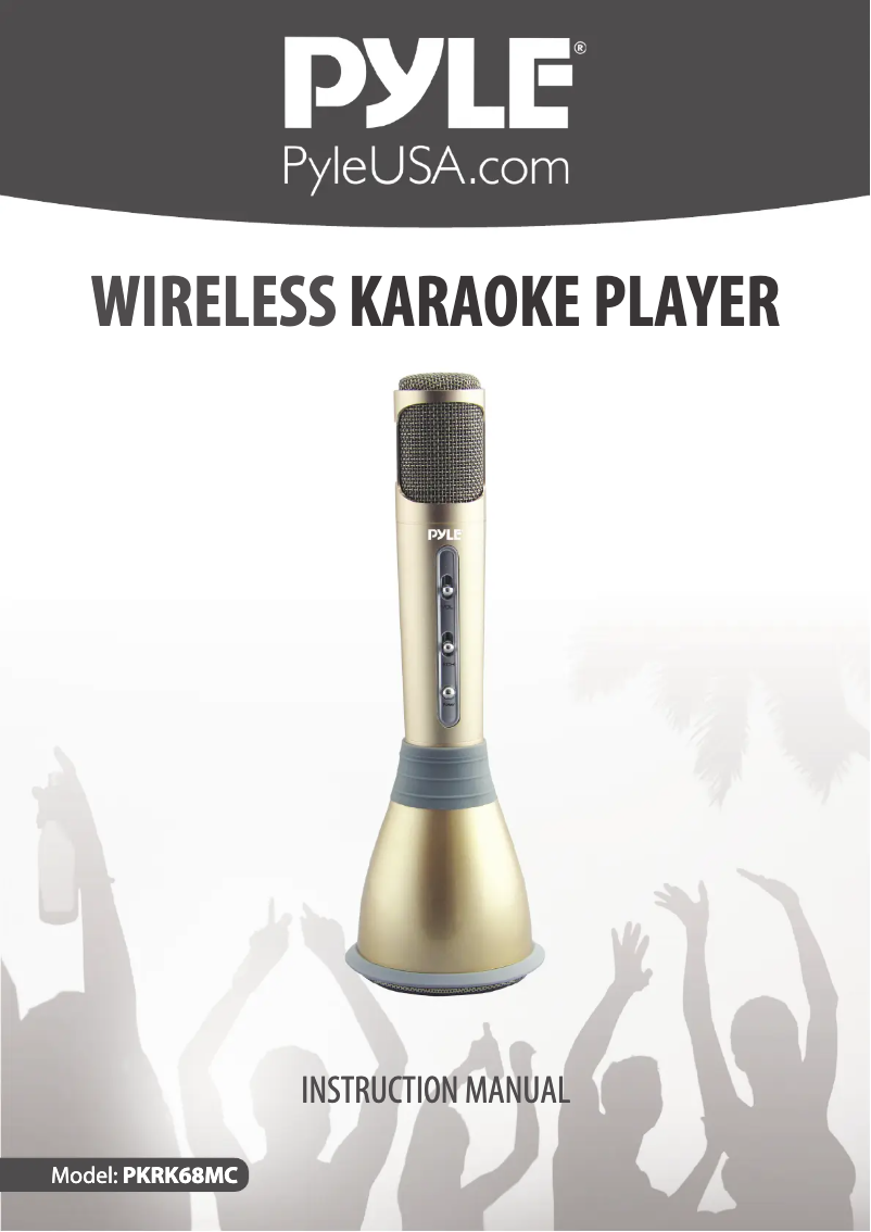 Page 1 de la notice Manuel utilisateur Pyle PKRK68MC