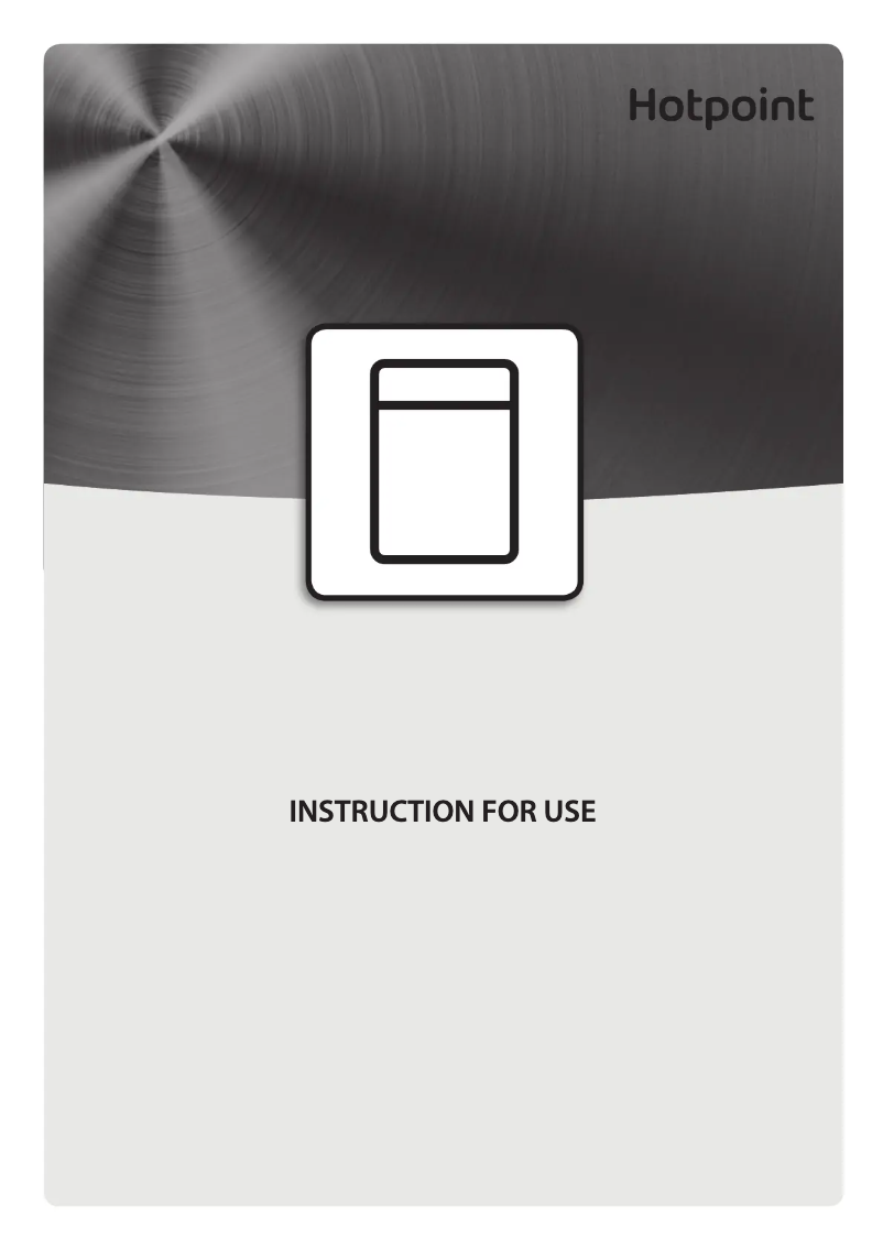 Page 1 of the manual User Manual Hotpoint HFP 4O22 WG C X UK