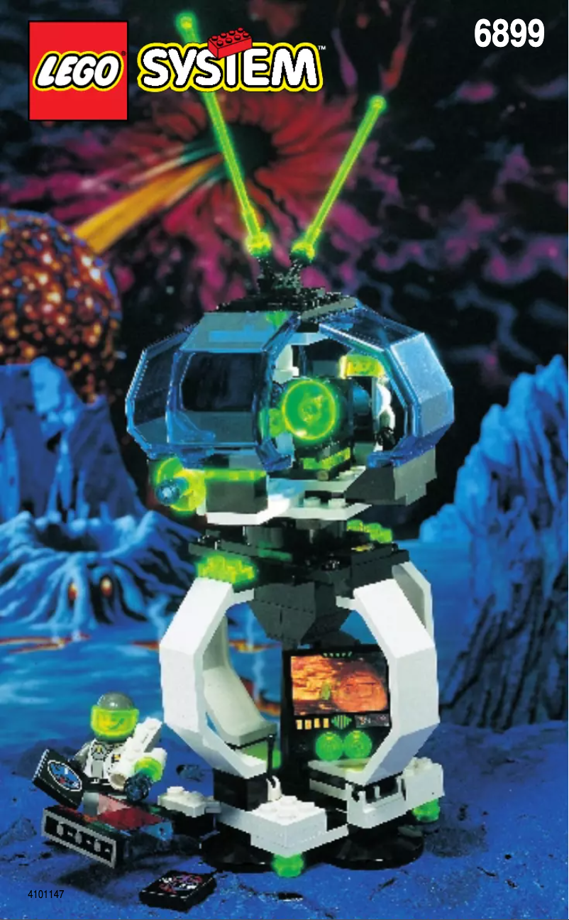 Page 1 de la notice Manuel utilisateur Lego Space 6899