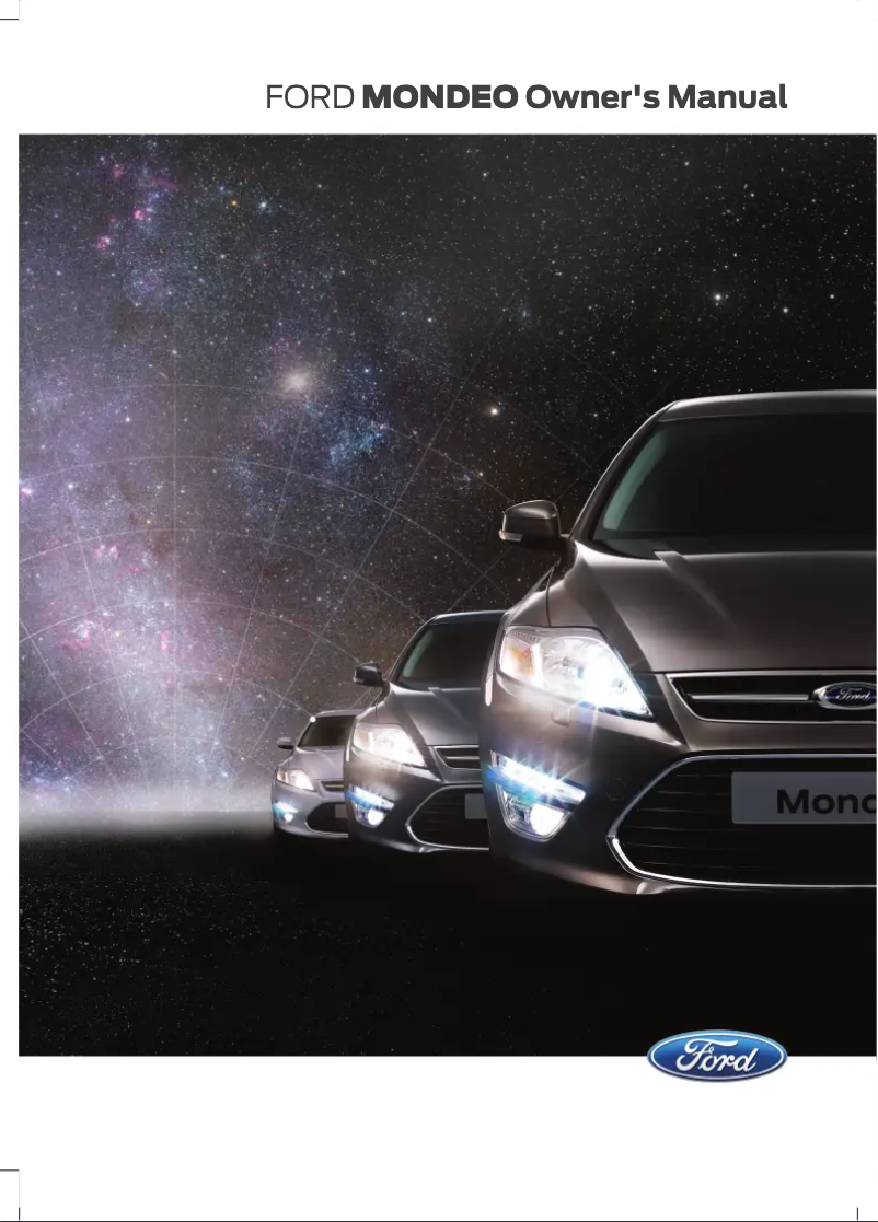 Page 1 de la notice Manuel utilisateur Ford Mondeo (2012)