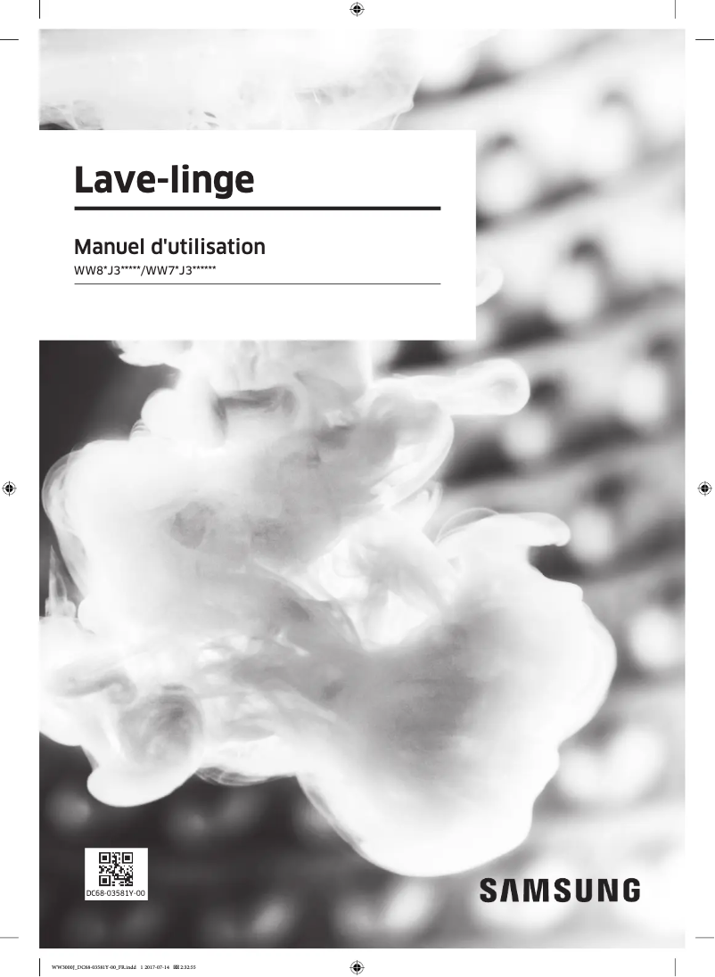 Página 1 del manual Manual de usuario Samsung WW70J3280GX