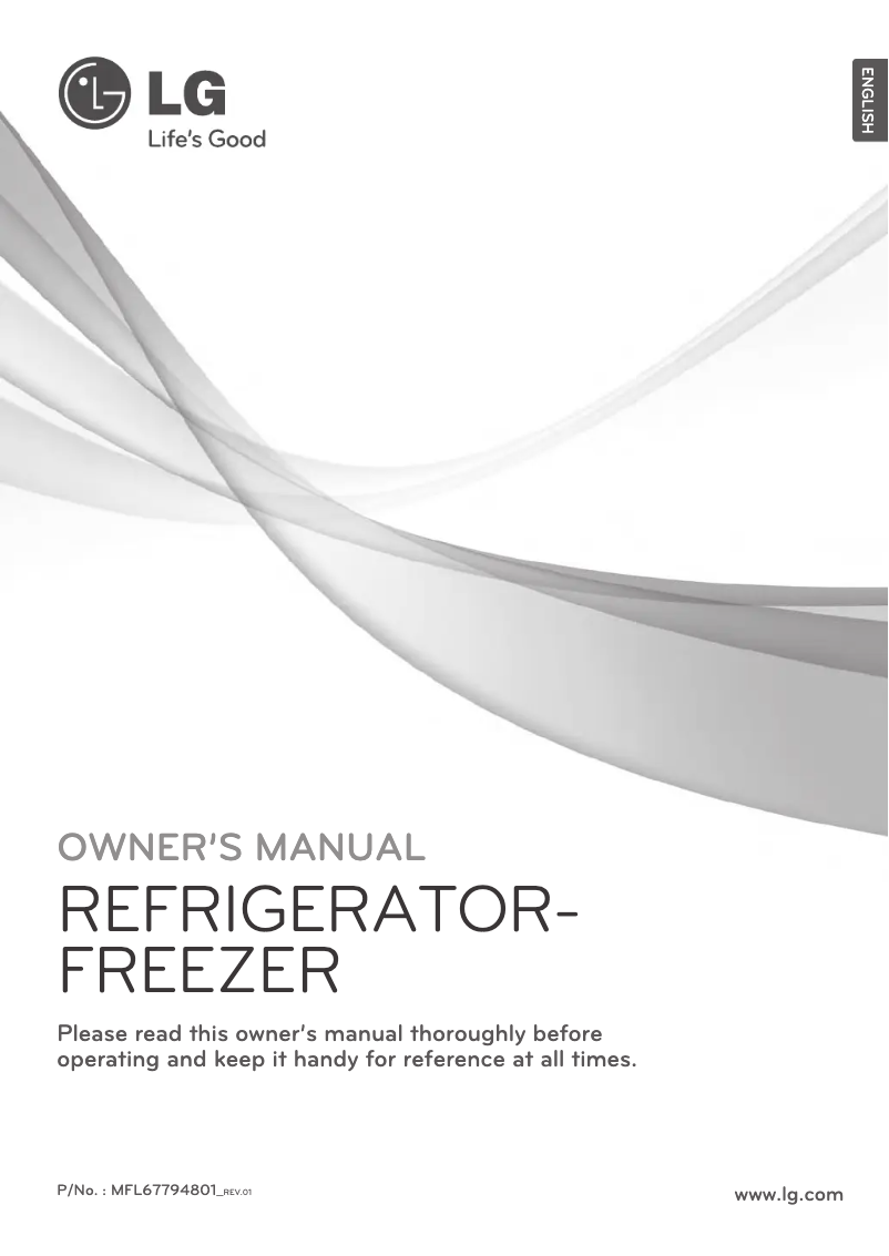 Page 1 de la notice Manuel utilisateur LG GBB539PVCFB