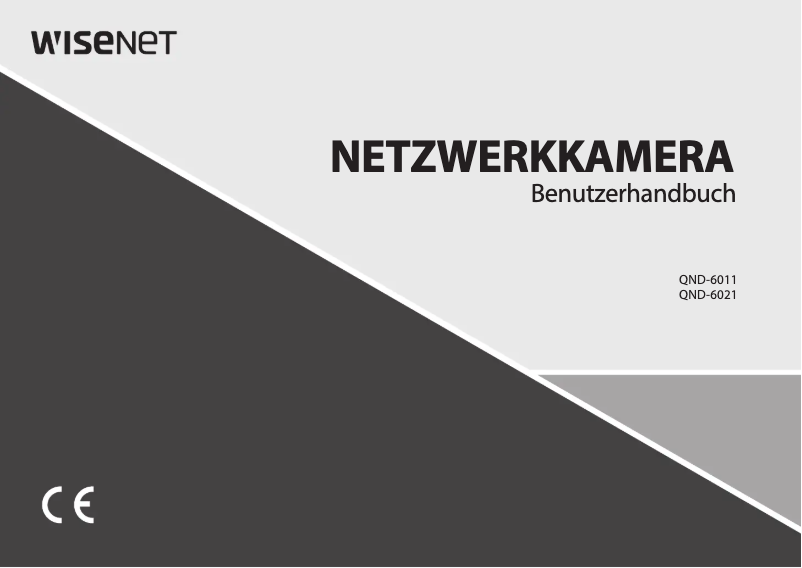 Page 1 de la notice Manuel utilisateur Hanwha QND-6011