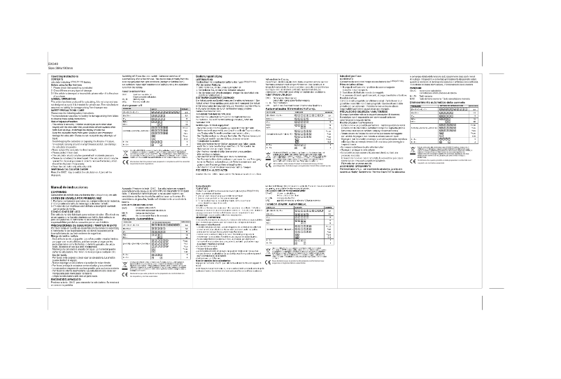 Page 1 de la notice Manuel utilisateur Genius 840