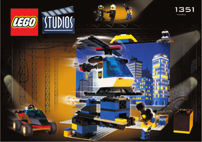 Página 1 del manual Manual de usuario Lego Moving Backdrop Studio