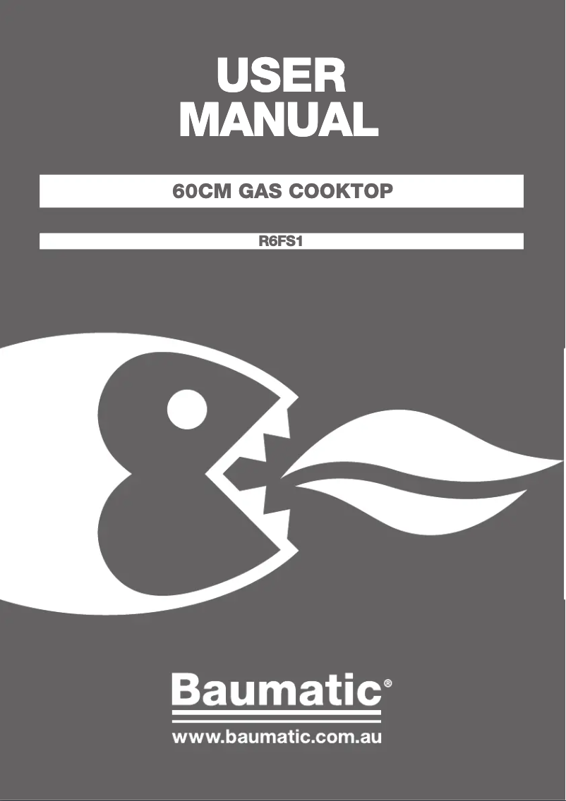 Page 1 de la notice Manuel utilisateur Baumatic R6FS1