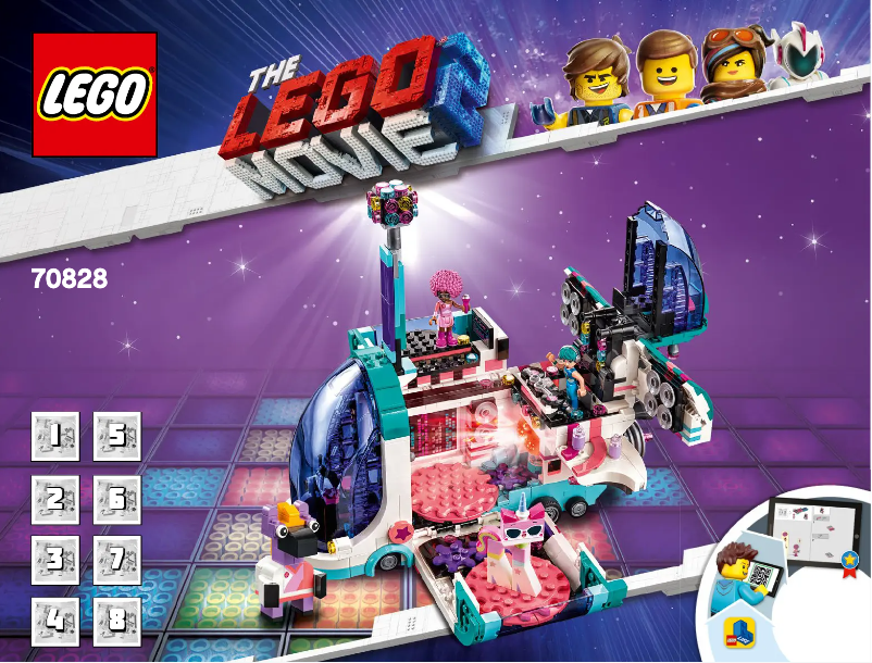 Page 1 of the manual User Manual Lego Movie 2 70828