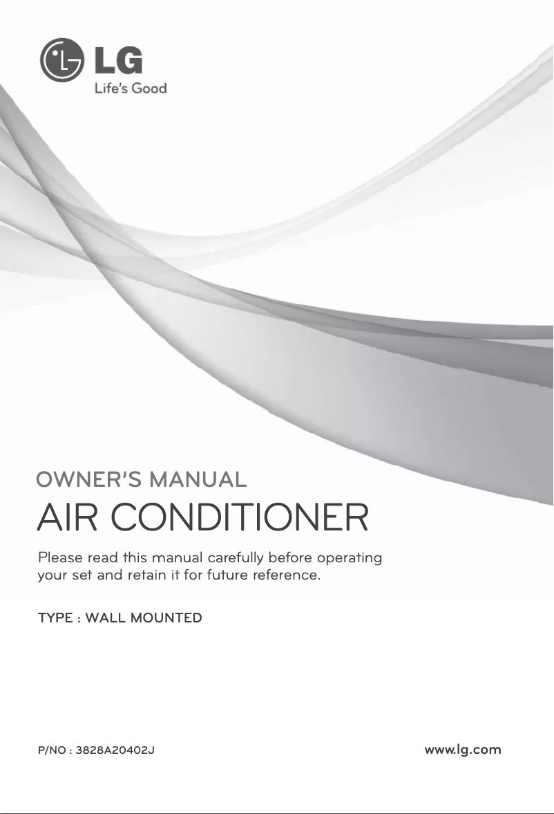 Página 1 del manual Manual de usuario LG LSNC126RKA2