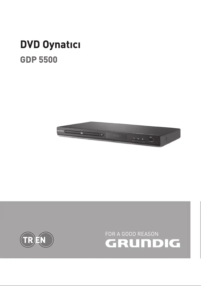 Page 1 de la notice Manuel utilisateur Grundig GDP 5500