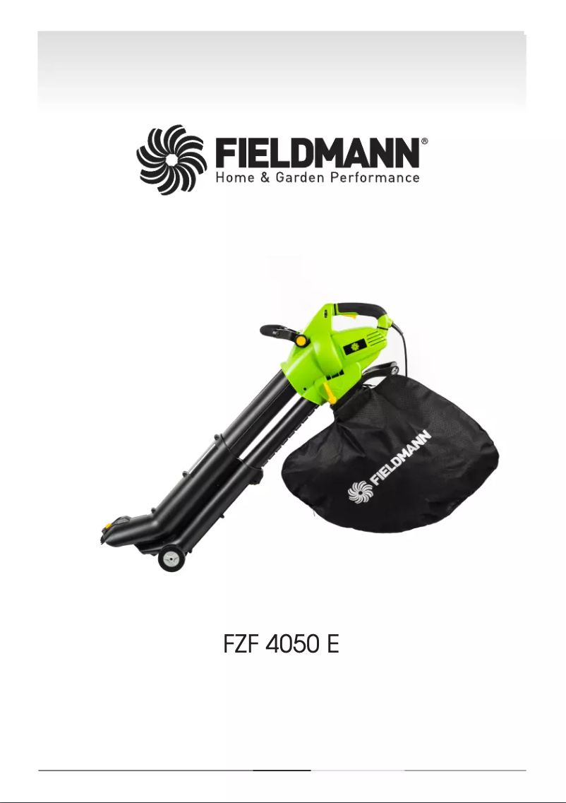 Page 1 of the manual User Manual Fieldmann FZF 4050-E