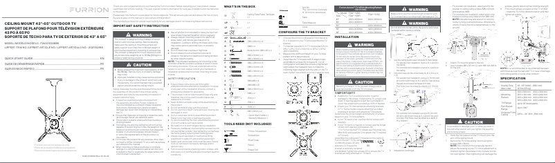 Page 1 de la notice Manuel utilisateur Furrion F2AA003ABBK