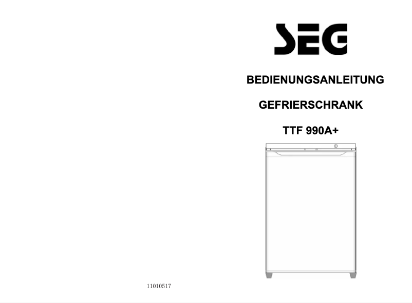 Image de la première page du manuel de l'appareil TTF 990A+